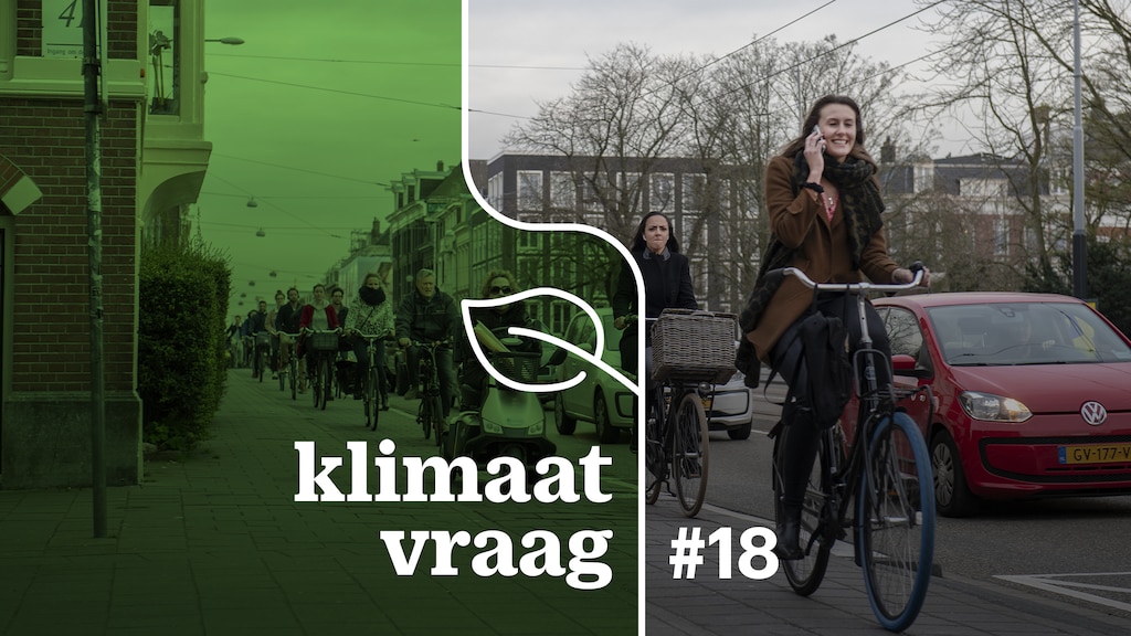Welk voertuig is het slechtst voor het klimaat? De scooter, motor, auto, of de fiets?