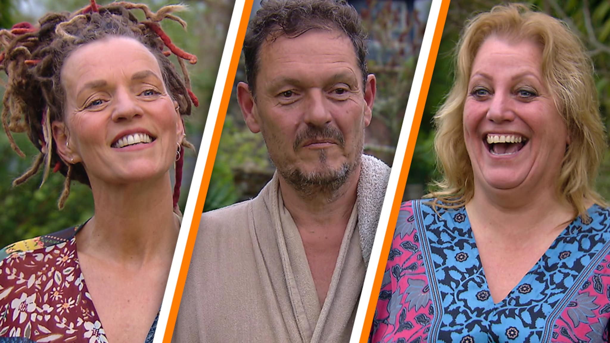 Anne, Walter en Claudia uit de kleren in B&B Vol Liefde: 'Bofkont'