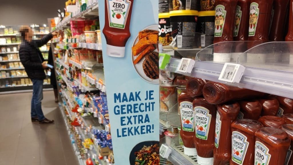 Supermarkten verdienen steeds meer aan reclame-uitingen in winkels