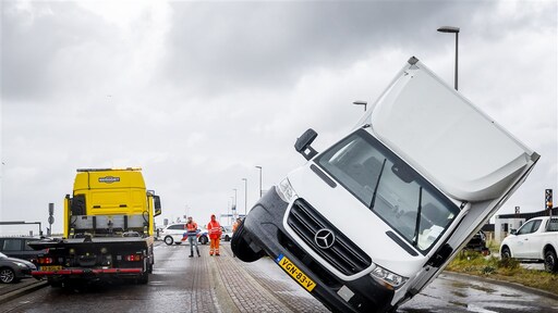 Eerste schatting: 50 tot 100 miljoen euro schade door storm Poly
