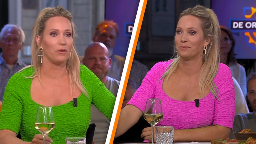 Hélène Hendriks verklaart 'kledingwissel': 'Een knipoog'