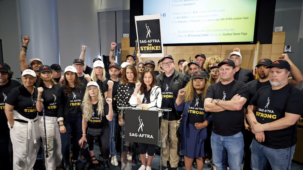 Hollywood-acteurs leggen werk neer, producties worden stilgelegd