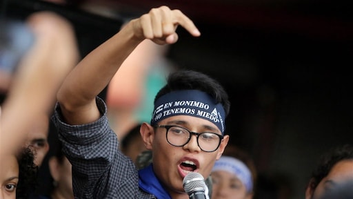 Op je 23ste de cel in: student Lesther stond op tegen dictator