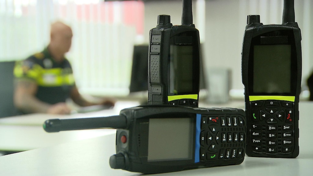 C2000-portofoons van de politie.