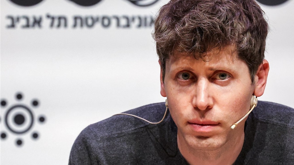 Oprichter Sam Altman.
