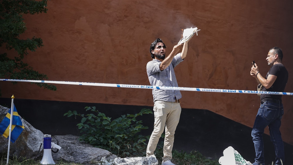 Opnieuw koranverbranding in Zweden, ditmaal bij parlement