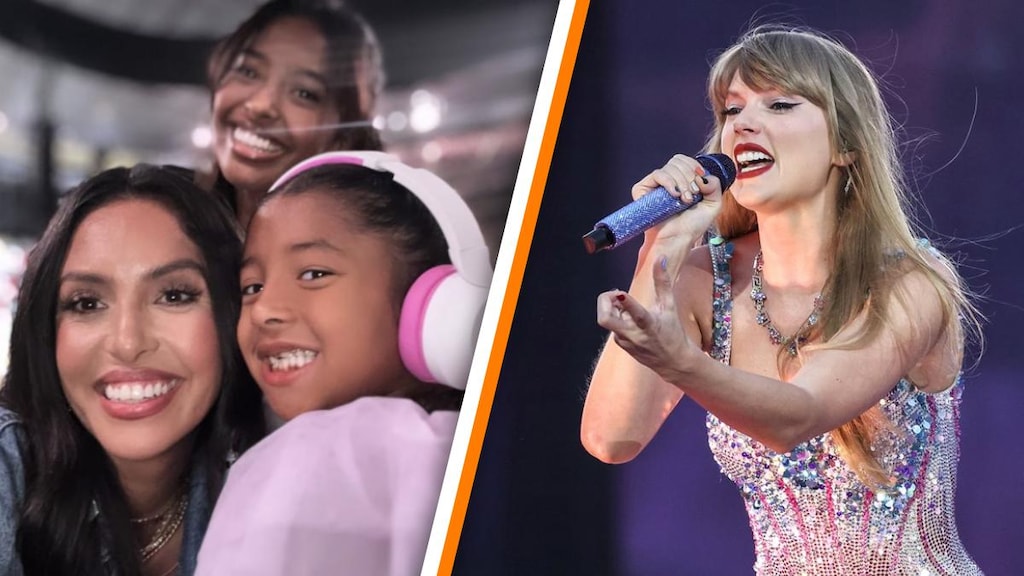 Taylor Swift verrast dochter van Kobe Bryant tijdens concert