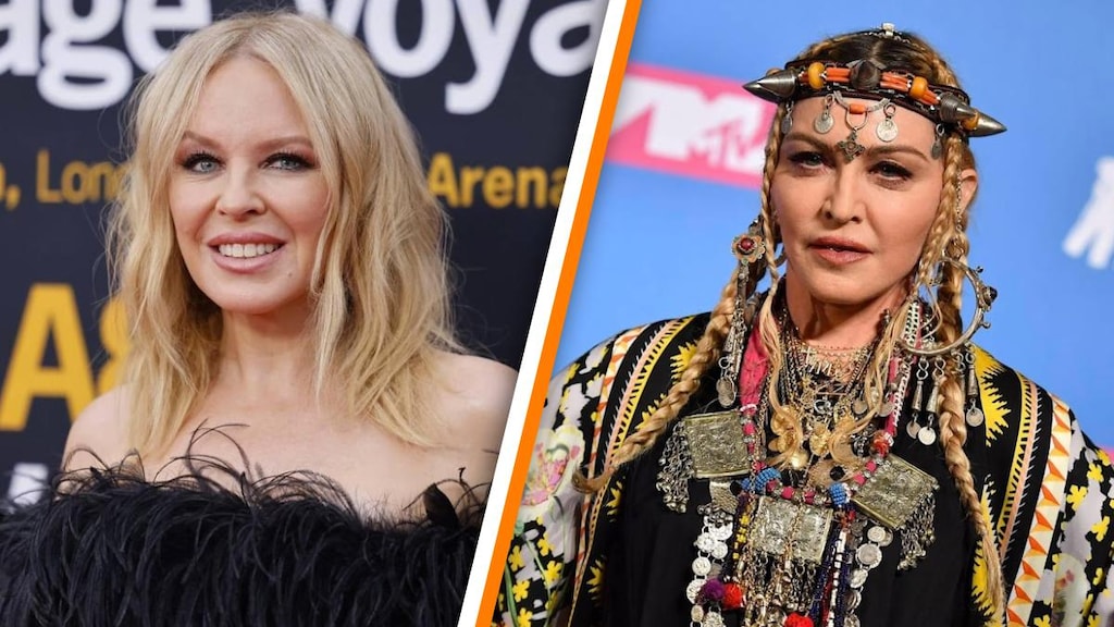 Kylie Minogue heeft met Madonna te doen: 'Touren kost vrouwen meer energie'