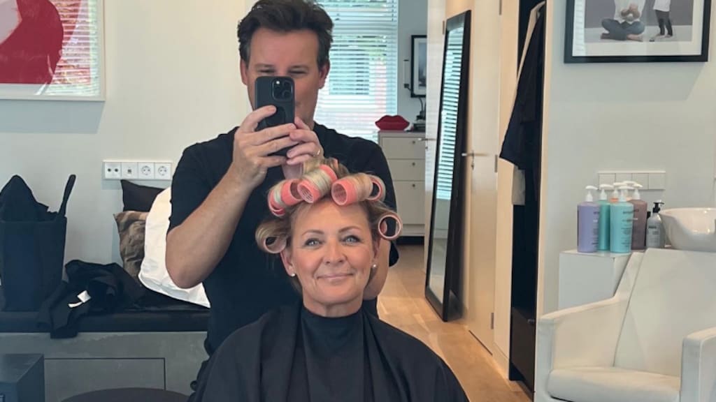 Leco van Zadelhoff verklapt geheim achter kapsel Caroline Tensen: 'Don't try this at home'