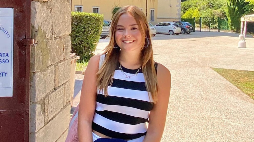 Koningshuis deelt spontaan kiekje van prinses Ariane op eerste dag van groot schoolavontuur in Italië