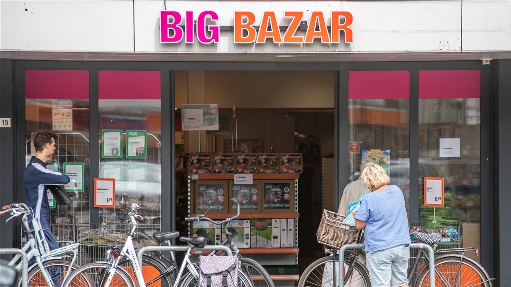 Faillissementszaak Big Bazar geschorst, rechter geeft keten meer tijd