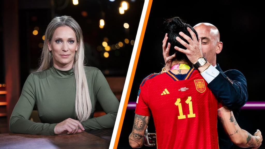 Hélène Hendriks vergelijkt omstreden WK-kus met zoen van John de Mol