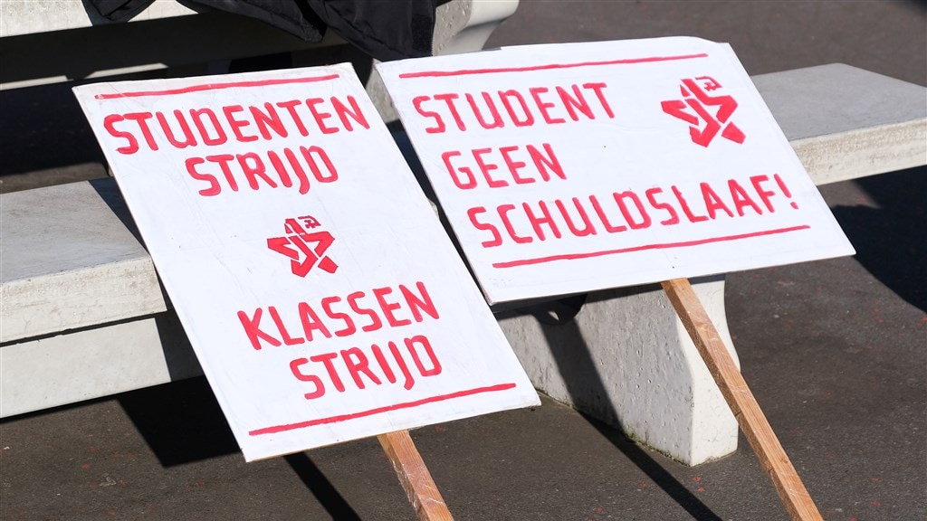 Actie tegen het leenstelsel