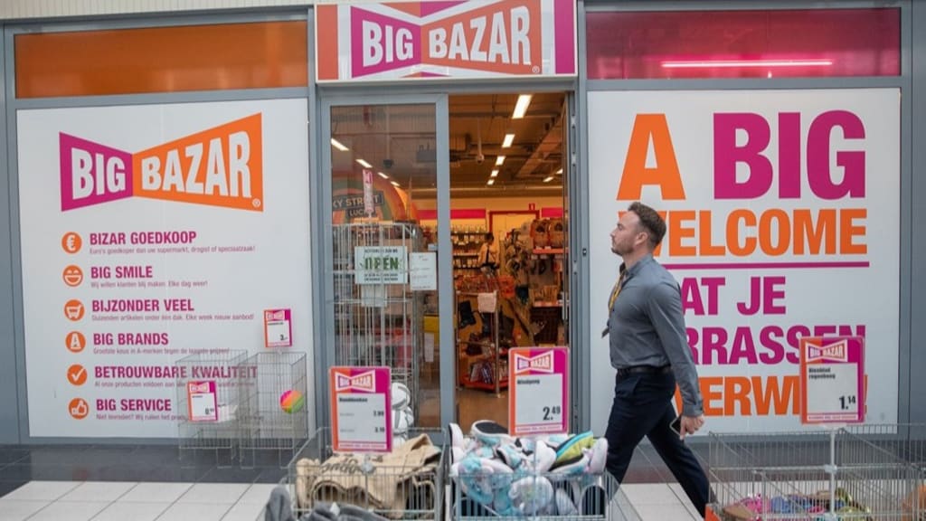 De aftakeling van Big Bazar: steeds meer winkels dicht