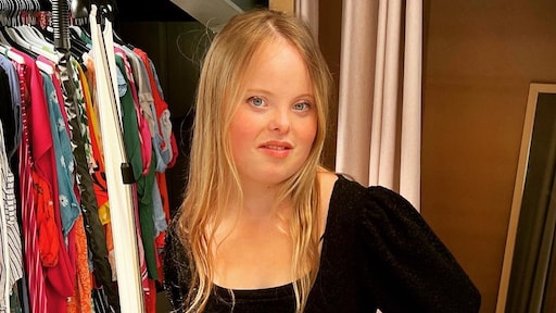 Beth heeft Down én is model op Fashion Week: 'Gezicht van de mode veranderen'