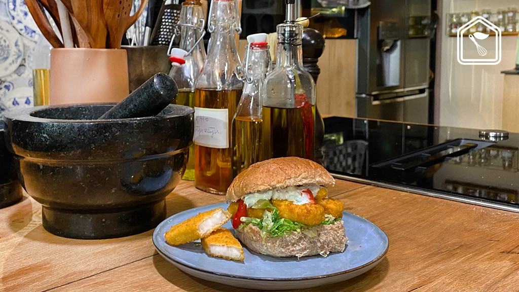 Een verrassende lunch: broodje gezond met vissticks