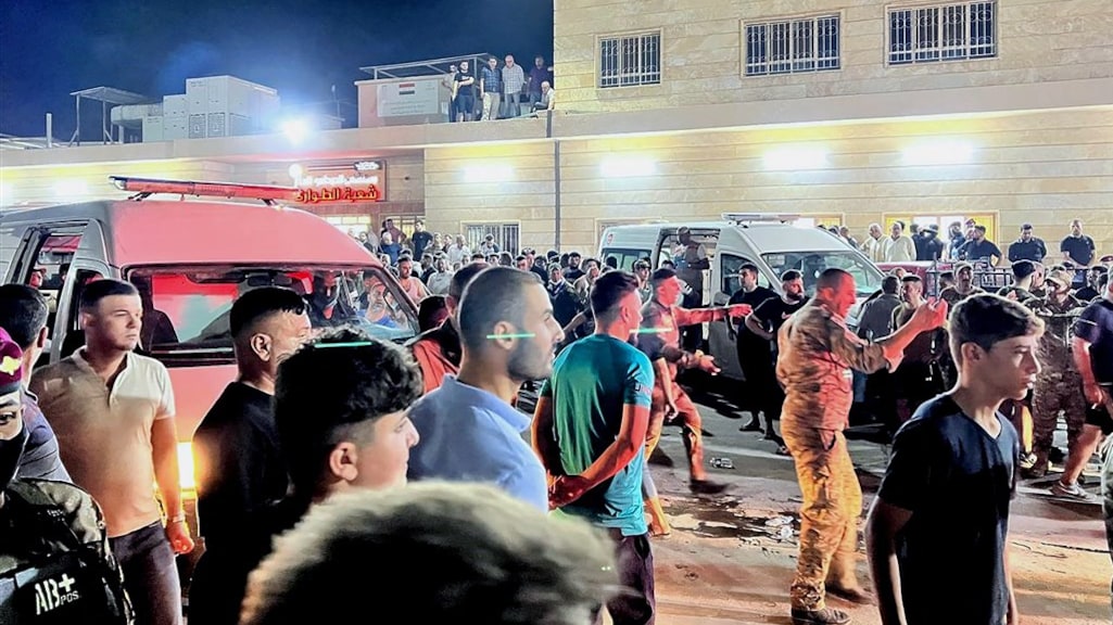 Meer dan honderd doden bij brand tijdens bruiloftsfeest in Irak