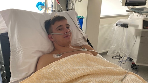 In ziekenhuis na veelvuldig vapen, Tieme had ernstige longklachten