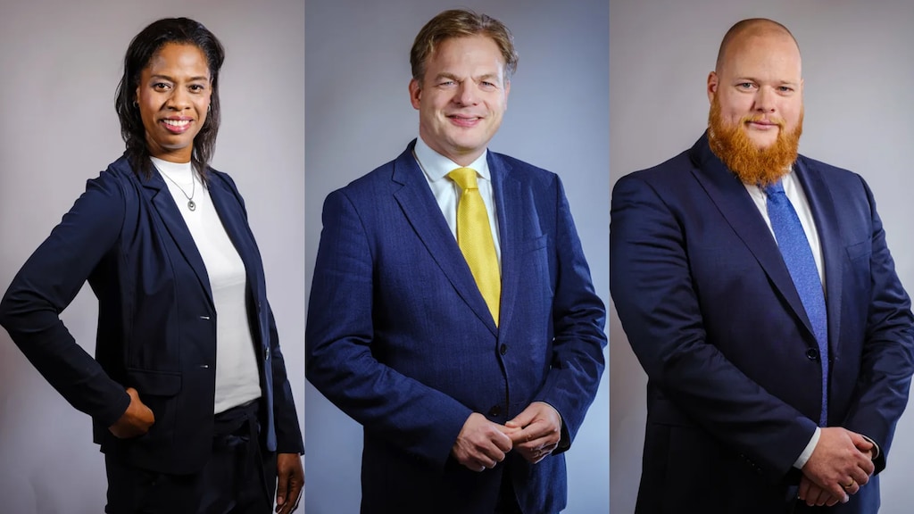 Waarom alle NSC-politici op de campagnefoto's naar rechts kijken