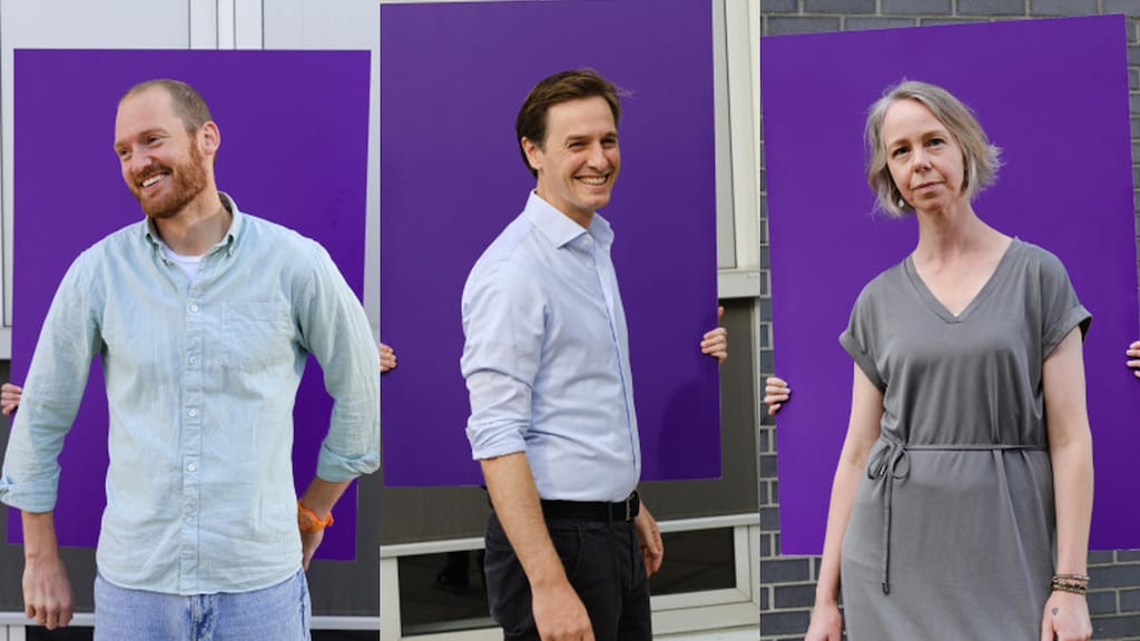 De campagnefoto's van Volt.