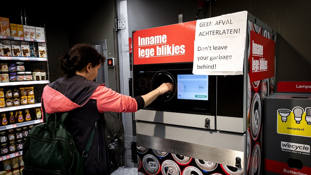 Blikjes tussen zwerfvuil met een derde afgenomen sinds invoeren statiegeld