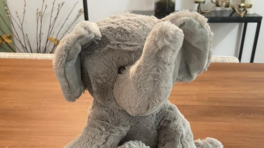 Deze olifant weegt een kilo.