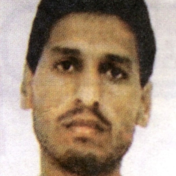 Een oude foto van Mohammed Deif. Niemand heeft hem de afgelopen jaren in het openbaar gezien.