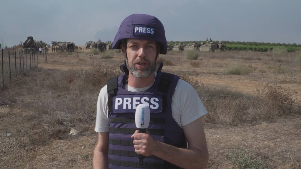 Olaf Koens in Israël.