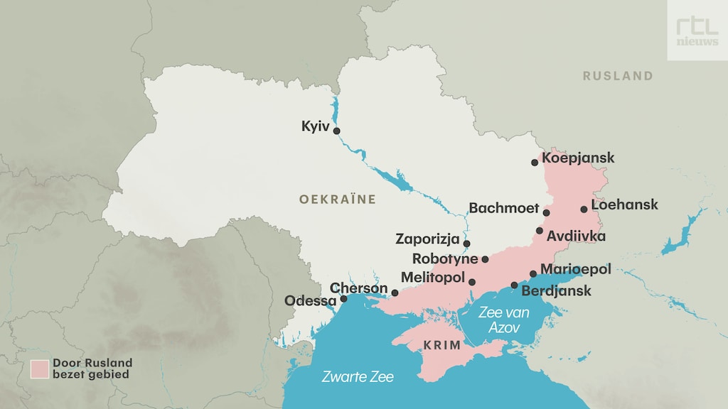 Momenteel wordt zwaar gevochten rond onder meer de steden Avdiivka en Zaporizja.