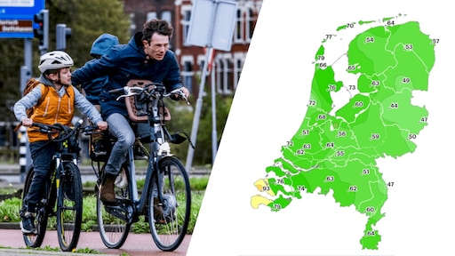 Windstoten tot 120 km/u mogelijk: zo hard waait het nu bij jou