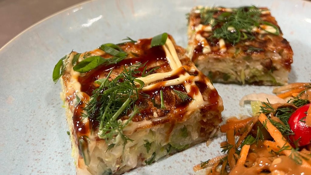 Japanse groentepannenkoek - okonomiyaki