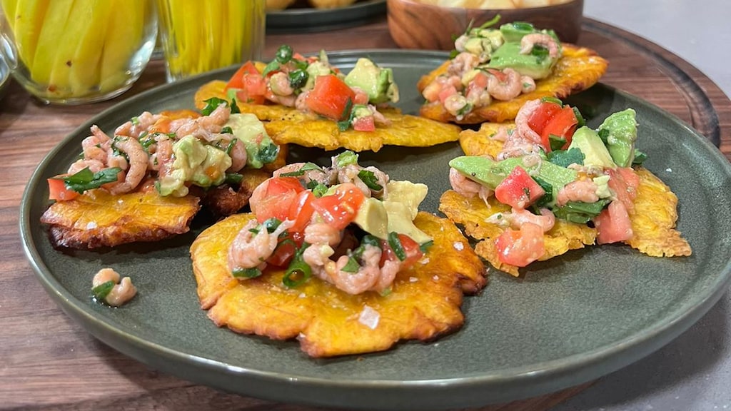 Krokante bananenkoekjes