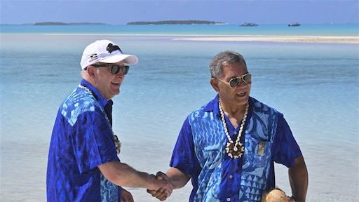 Inwoners zinkend Tuvalu welkom in Australië: 'Heel bijzondere beslissing'