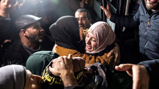 Veel vrijgelaten Palestijnse 'gevangenen' zijn minderjarigen zonder aanklacht