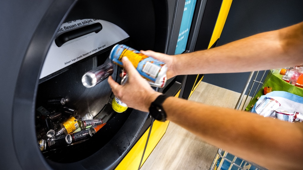 Honderden extra statiegeldmachines nodig, en niet alleen in supermarkt