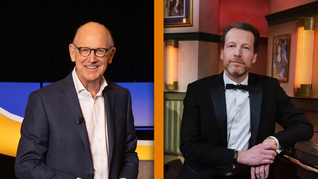 Philip Freriks bij Slimste Mens-opvolger Herman van der Zand in Met het Mes op Tafel