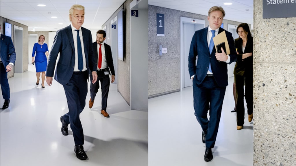 Nieuwe fase: PVV, VVD, NSC en BBB gaan inhoudelijke gesprekken voeren