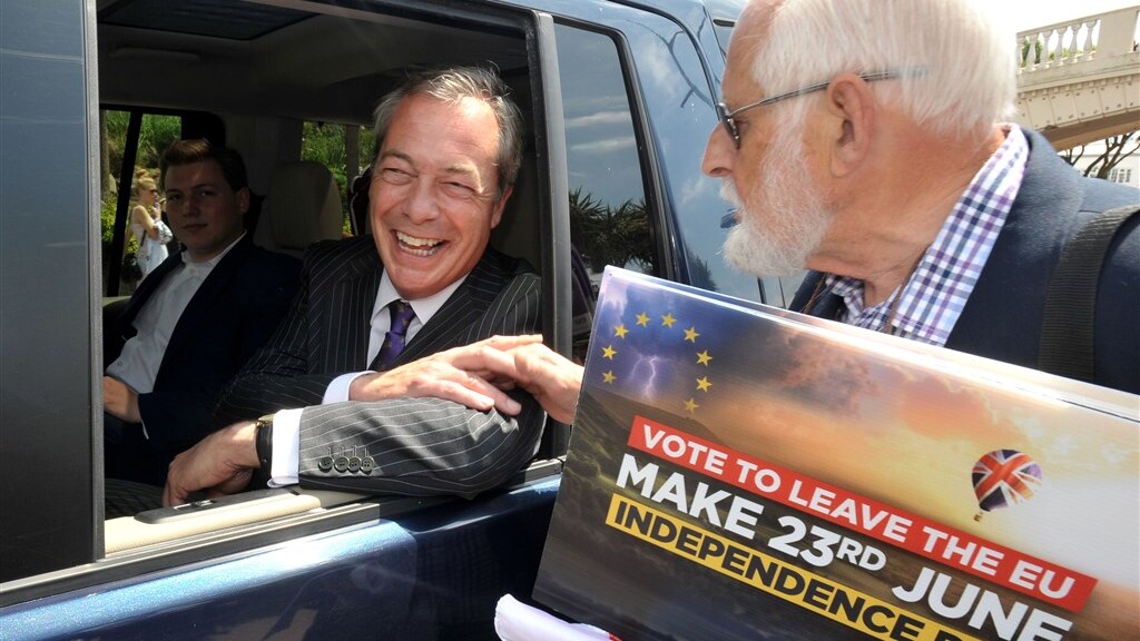 Twee dagen voor het EU-referendum in 2016.