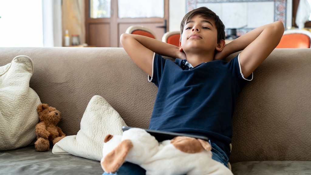 Het zoontje van Noa wil niet sporten: 'Hij is liever thuis'