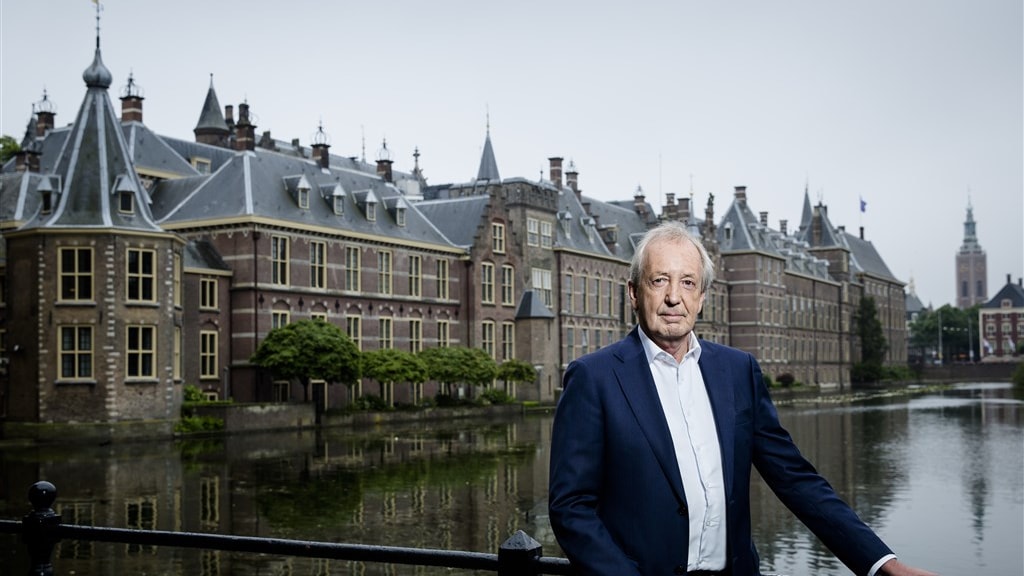 Politiek verslaggever Jos Heymans, hier in 2016.