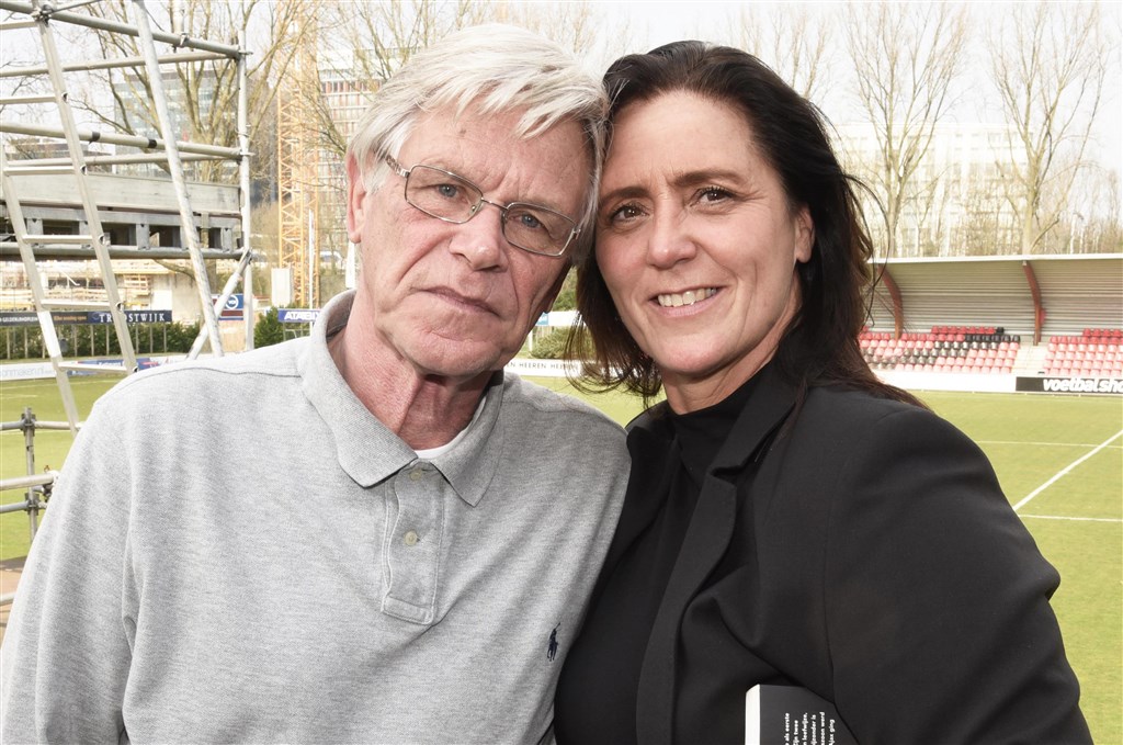 Jan Jongbloed met dochter Nicole in 2019.