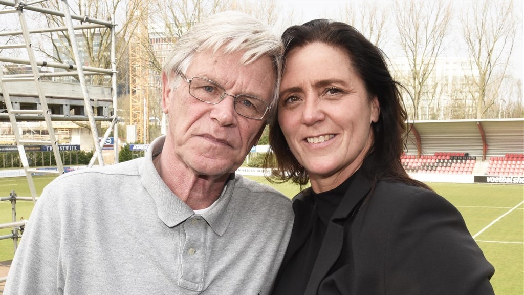 Jan Jongbloed met dochter Nicole in 2019.