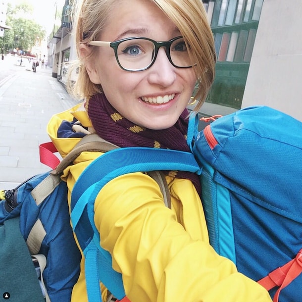 "Met de backpack naar Londen, in een vorig leven."