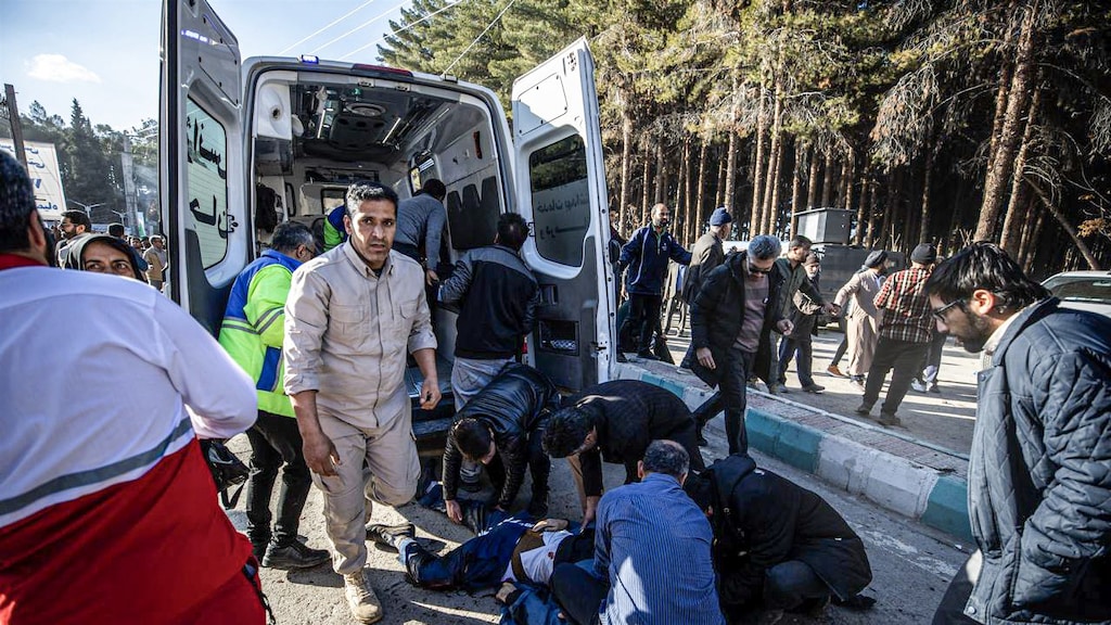 84 doden in Iran bij twee explosies tijdens herdenking generaal