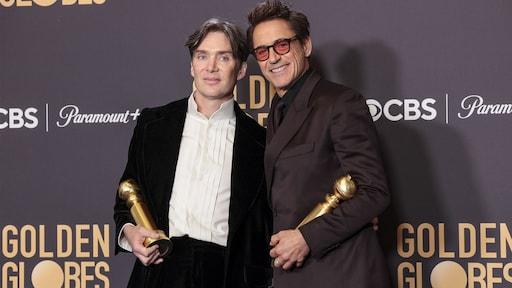 Oppenheimer grote winnaar bij uitreiking Golden Globes