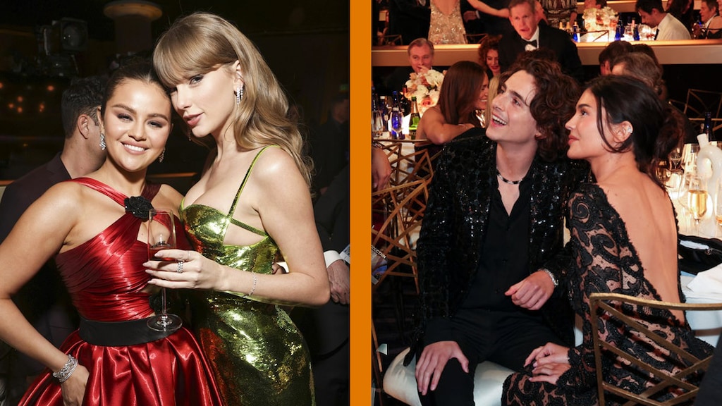 Hier hadden smoezende Selena Gomez en Taylor Swift het over in viral video