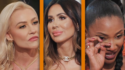 Volop ruzies bij reünie Real Housewives, maar óók compassie (en zelfs een groepsknuffel)