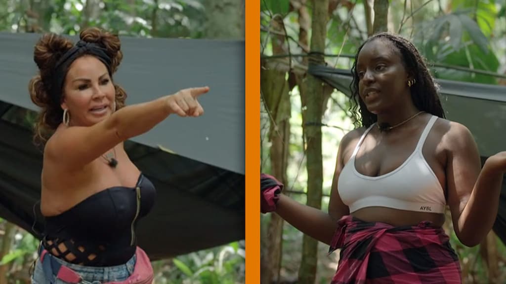 Michella en Deveny verbaal op de vuist in Echte Meisjes in de Jungle: 'Vieze schijnheil!'