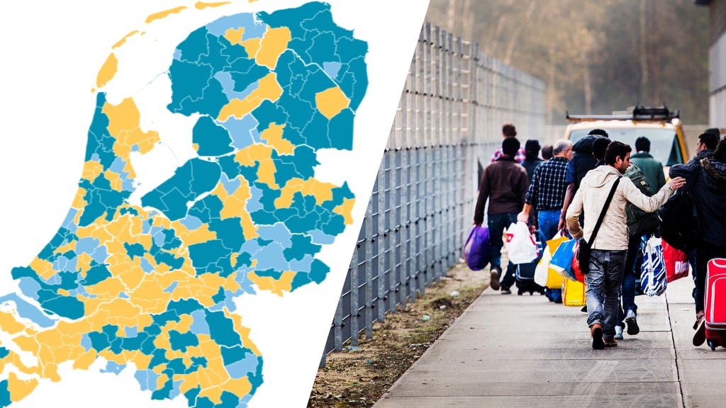 Bijna helft gemeenten biedt sinds 2012 geen asielopvang aan