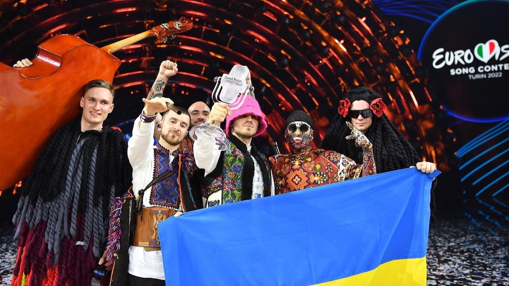 In 2022, het jaar dat Rusland werd uitgesloten van deelname, won Oekraïne.